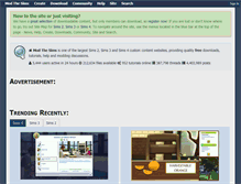 Tablet Screenshot of bobcatben.modthesims.info