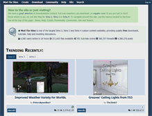 Tablet Screenshot of mikeinside.modthesims.info